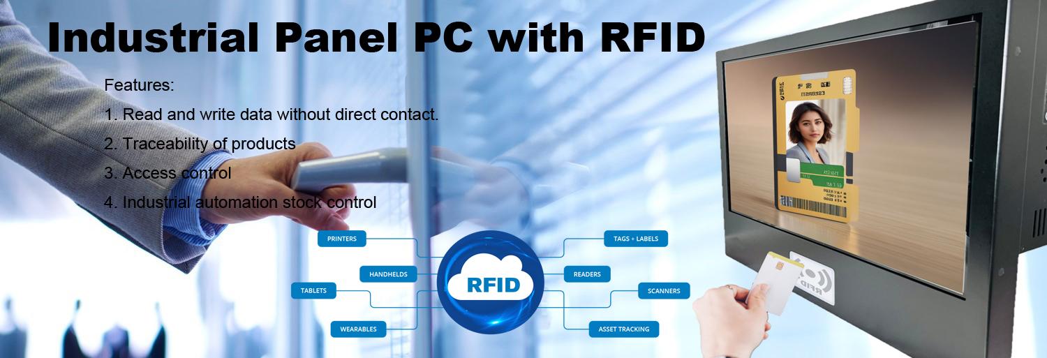 Industrial Panel PC with RFID